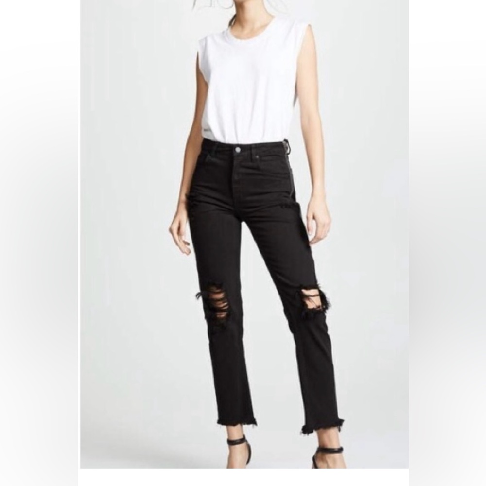 ALEXANDER WANG ZIPPER JEANS